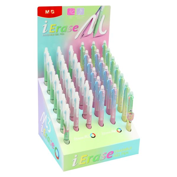 Prezentačný stojan M&G Pero gélové /gumovacie iErase M3 /M4 (3 farebná /4 farebná náplň)