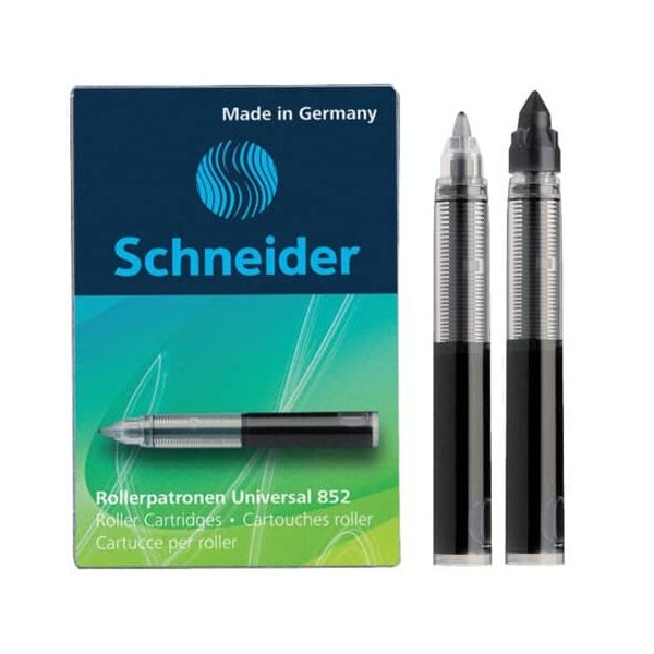 Bombičky do rollerov Schneider 852/5ks - čierna náplň