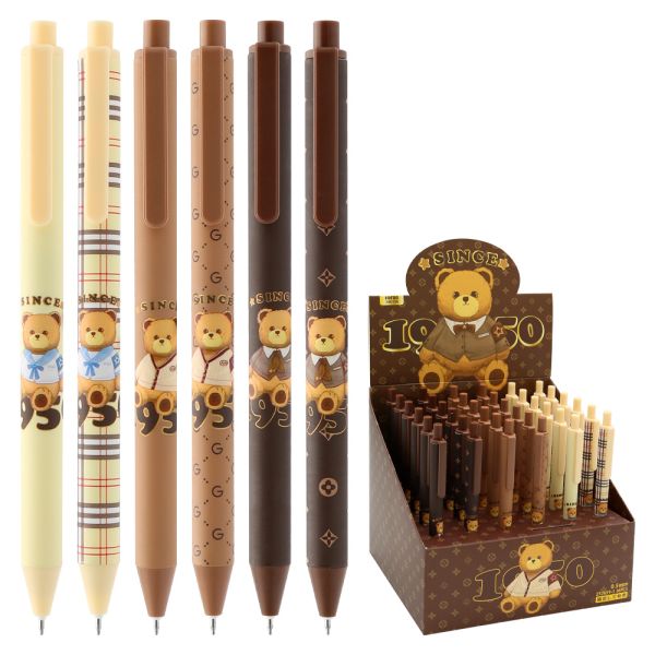 Pero gélové JUNIOR 1950 Bear 0,5 mm - modrá náplň (mix /cena 1ks)