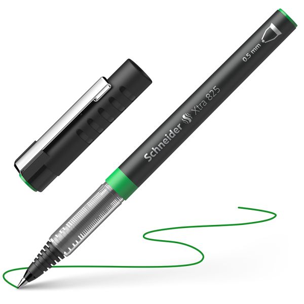 Roller Schneider Xtra 825 - zelená náplň