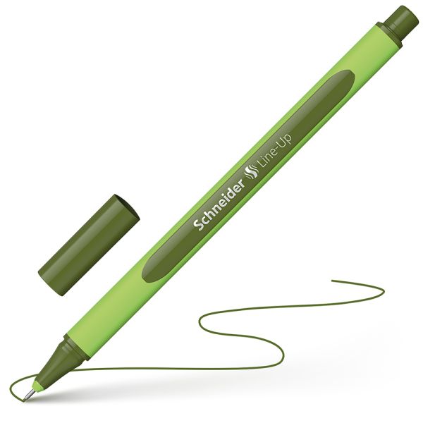 Popisovač Schneider Line-Up 0,4 mm - Olive green