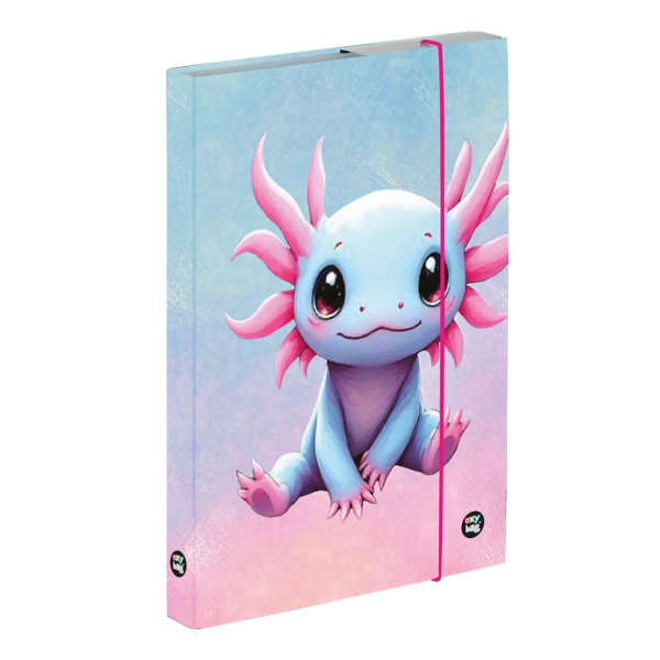 Box na zošity A4 - Axolotl