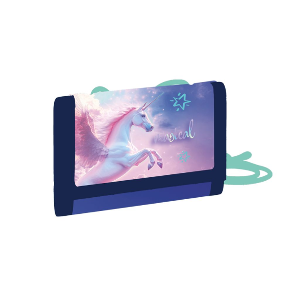 Detská textilná peňaženka - Pegas