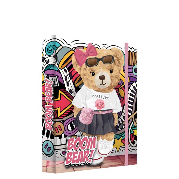 Box na zošity A5 Jumbo MAX S9 Boom Bear - medveď