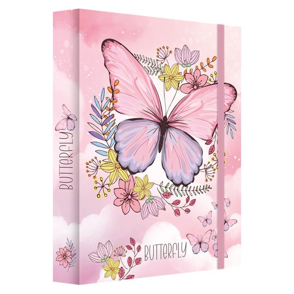Box na zošity A4 Jumbo MAX JUNIOR S9 - Butterfly - motýľ