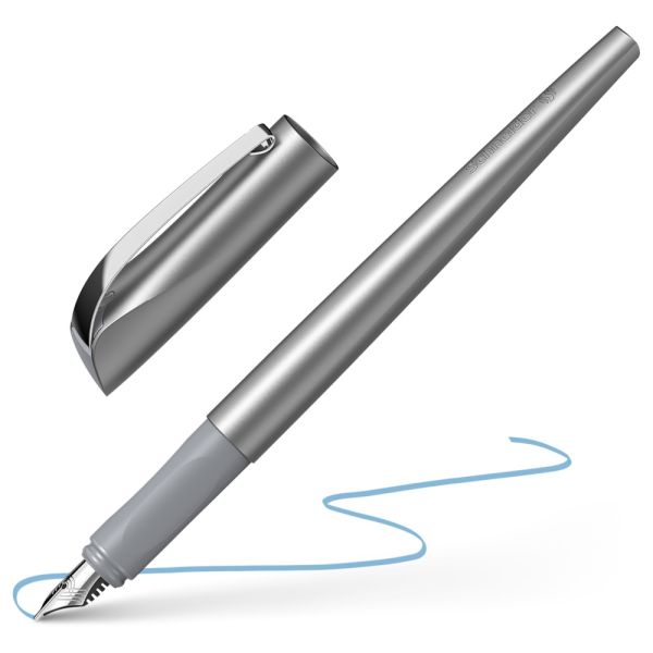 Kaligrafické plniace pero Schneider Callissima anthracite 1.1 mm - modrá náplň