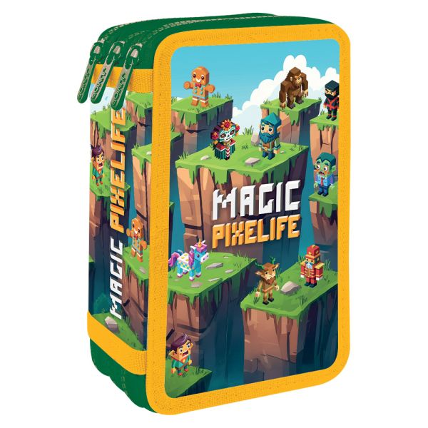 Peračník prázdny - 3 poschodový JUNIOR S9 - Magic Pixelife