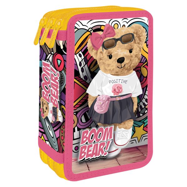 Peračník prázdny - 3 poschodový JUNIOR S9 - Boom Bear - medveď