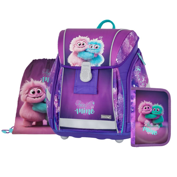 Školská taška (3-dielny set) PREMIUM LIGHT - Monster