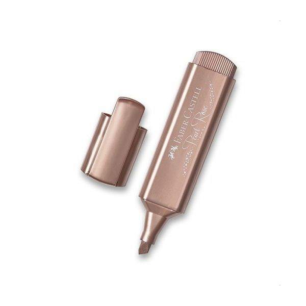 Zvýrazňovač Faber-Castell 1546 Metallic - zlato hnedý