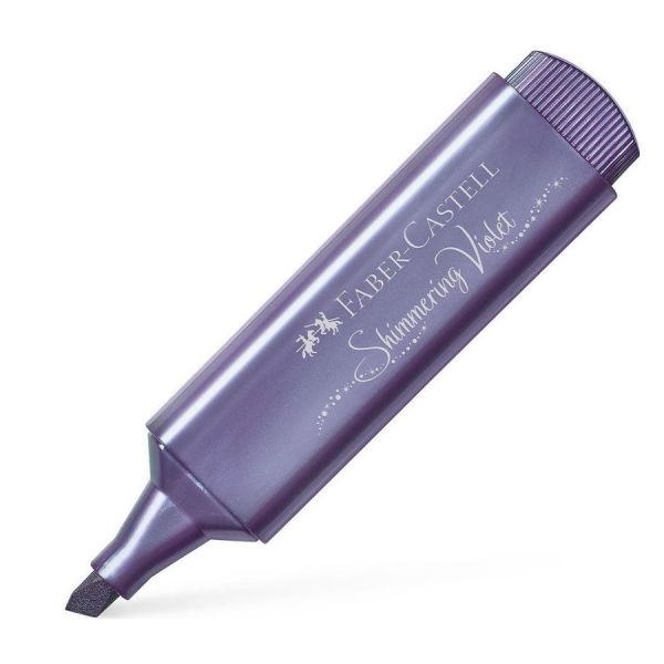 Zvýrazňovač Faber-Castell 1546 Metallic - fialový