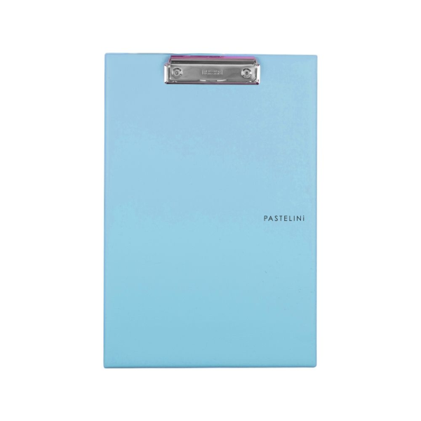 Podložka na písanie s klipom PP/A4 PASTELINI modrá