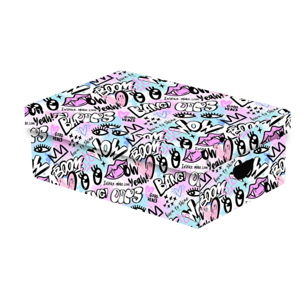 Krabica lamino velká Funny girl