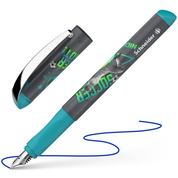 Pero bombičkové Schneider Inx Sportive soccer - modrá náplň