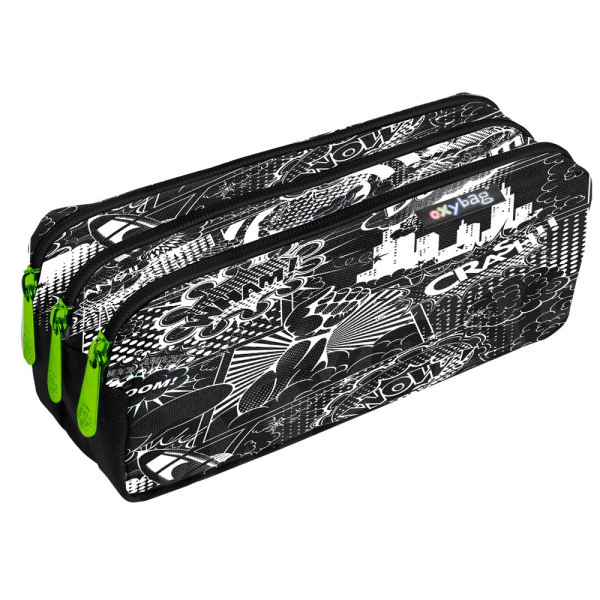 Puzdro etue JUMBO 3 zipsy - Crash