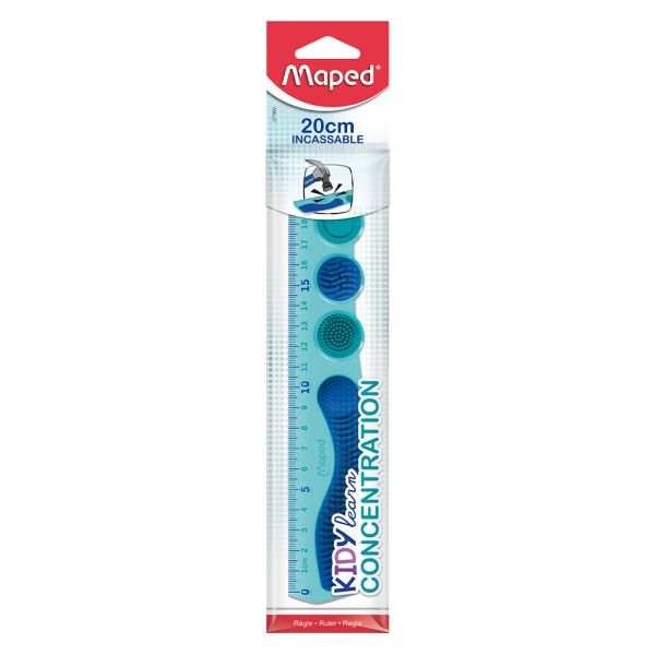 Pravítko MAPED Kidy Learn Concentration 20 cm
