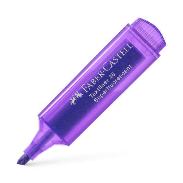 Zvýrazňovač Faber-Castell 1546 Superfluo - fialový