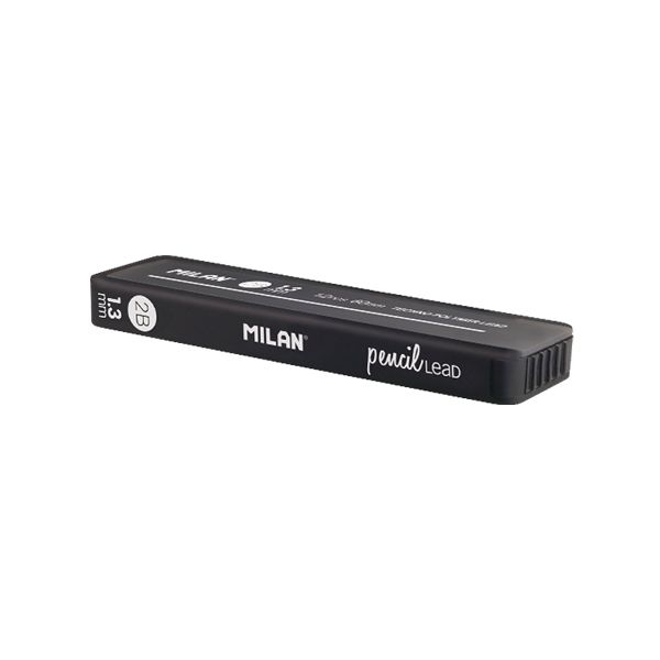 Grafitové tuhy MILAN 2B / 1,3 mm, 12 ks