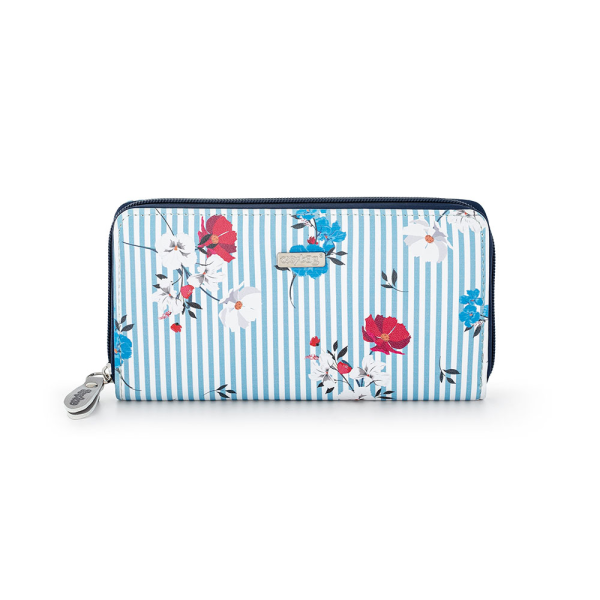 Dámská peňaženka MONY L Navy Flowers