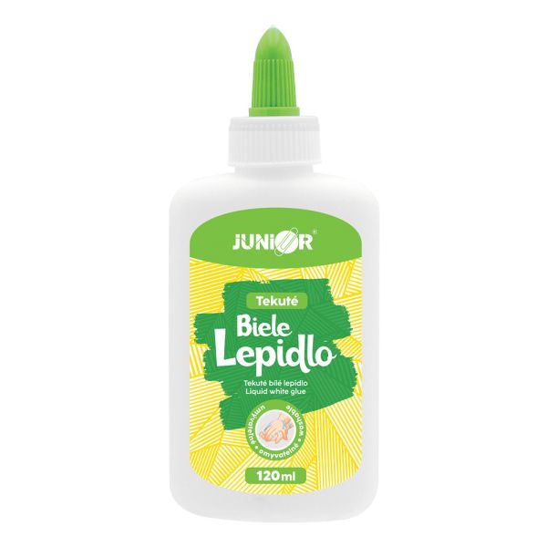 Lepidlo tekuté/biele JUNIOR 120 ml