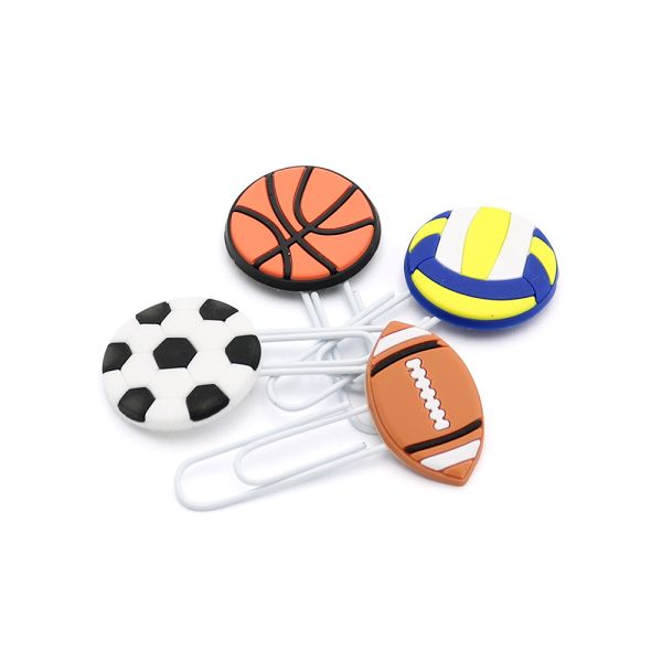 Ozdobná spona /záložka Balls 7 cm (sada 4 ks)