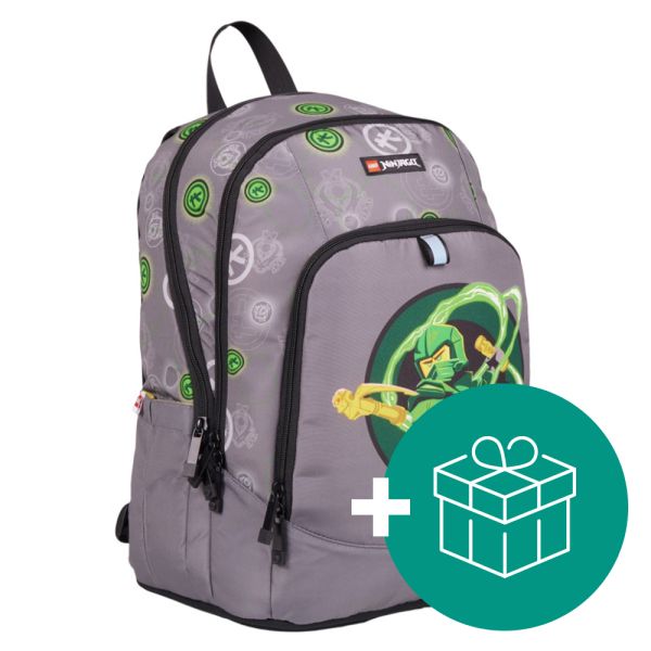 LEGO Ninjago Elemental Master of Energy, Base - školský batoh + darček LEGO v hodnote 20 €