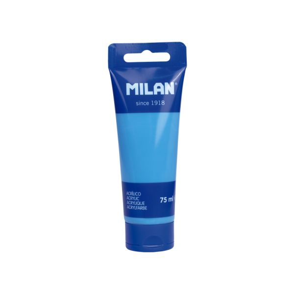 Farba akrylová MILAN 75 ml - modrá karibik