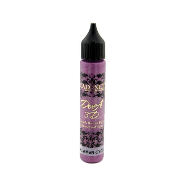 Metalická kontúra CADENCE, cyklámenová, 25 ml