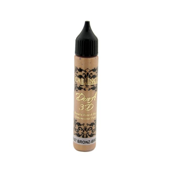 Metalická kontúra CADENCE, bronzová, 25 ml