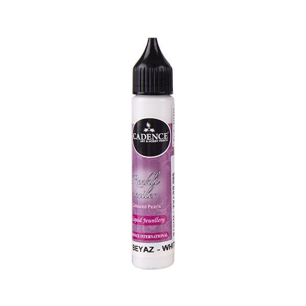 Tekuté perly CADENCE, biela, 25 ml