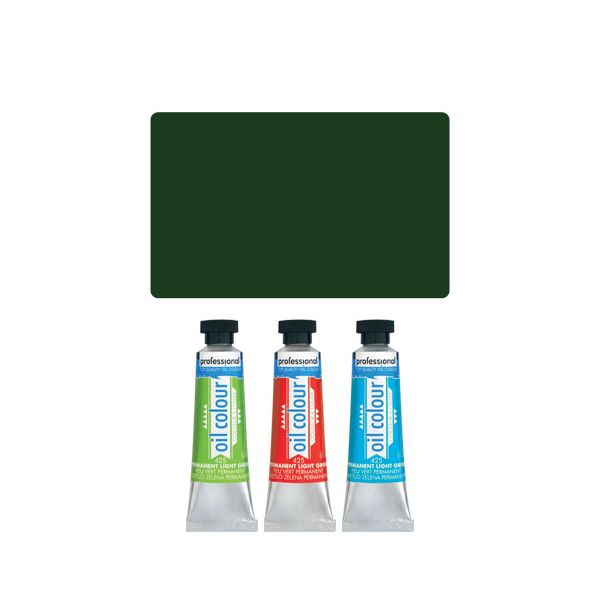 Farba olejová JUNIOR 45 ml sýta zelená 356