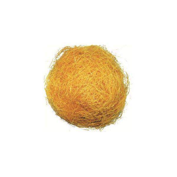 Dekoračný sisal 30g - žltý