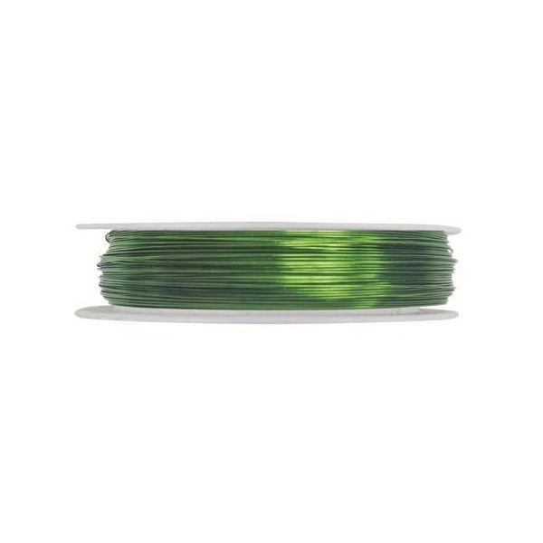 Viazací drôt 0,4 mm × 20 m - zelený
