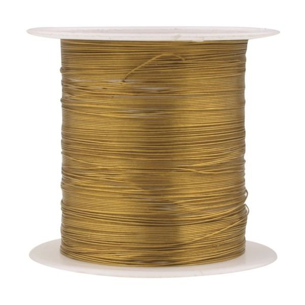 Viazací drôt 0,3 mm × 20 m - zlatý