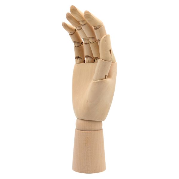 Drevená figúrka 25 cm - pravá ruka