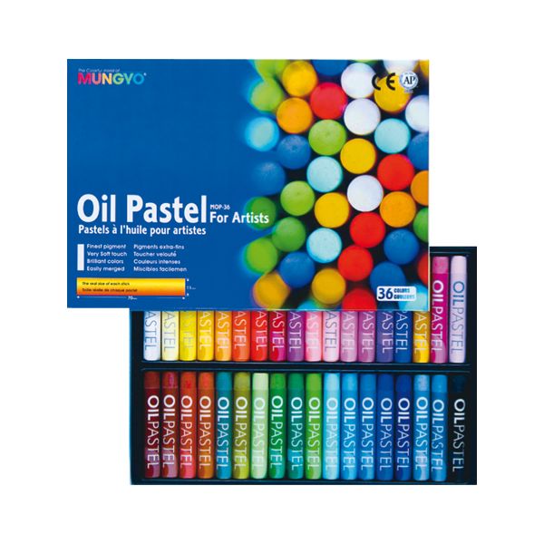 Pastel olejový MUNGYO sada 36 ks