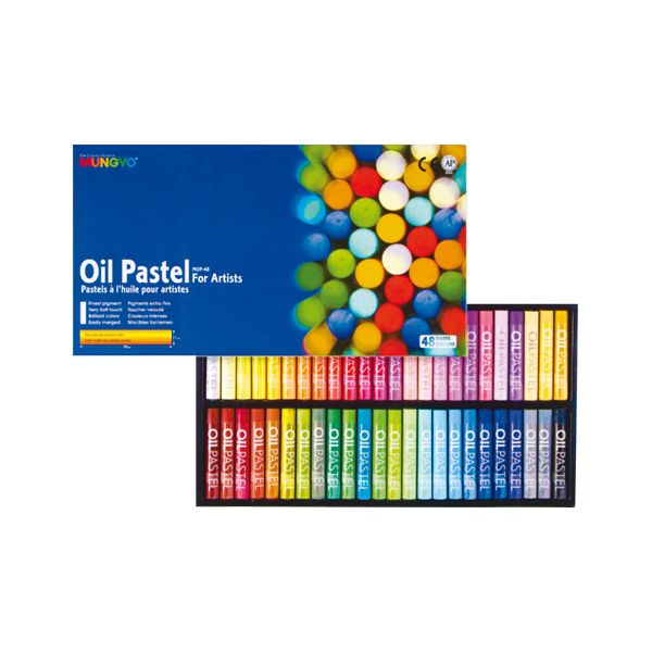 Pastel olejový MUNGYO sada 48 ks