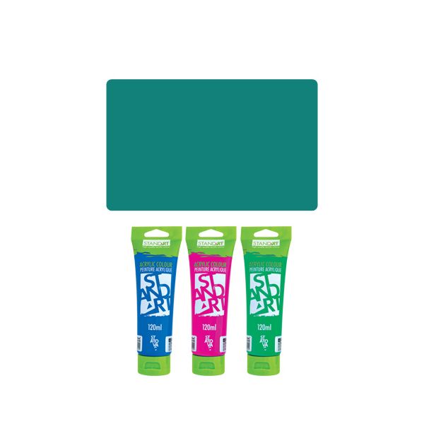 Akrylová farba JUNIOR 120 ml zelená 480