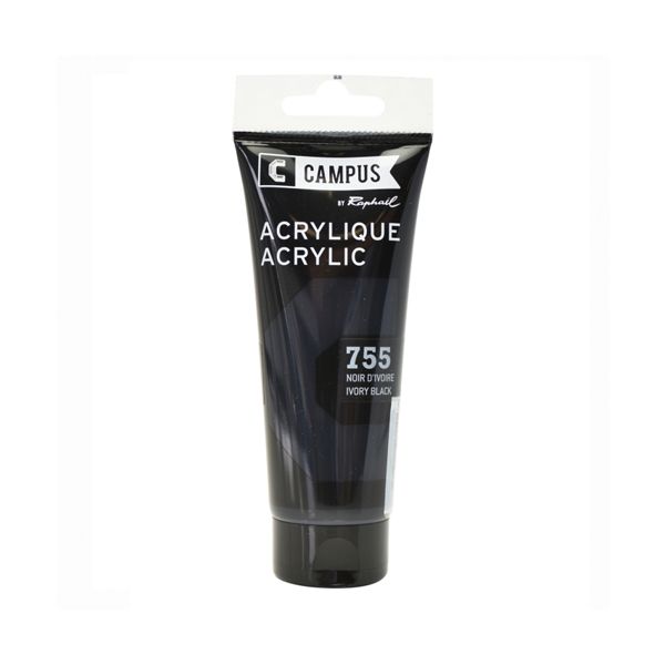 SE akryl farba Campus 120 ml Ivory Black 755