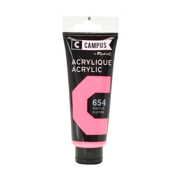 SE akryl farba Campus 100 ml Fluo Pink 654