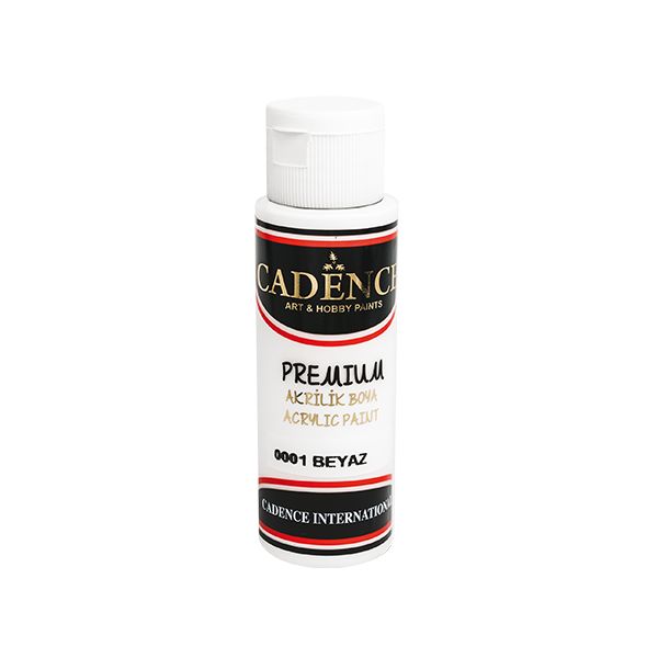Akrylová farba CADENCE Premium, biela, 70 ml