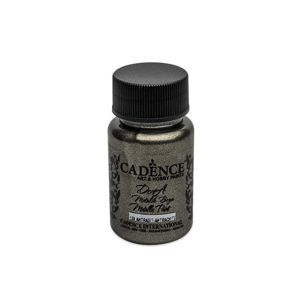Farba akrylová Cadence D. Metalic, antracit, 50 ml