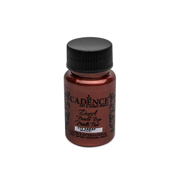 Farba akrylová Cadence D. Metalic, vínová, 50 ml