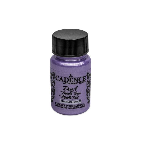 Farba akrylová Cadence D. Metalic, levadulová,50ml