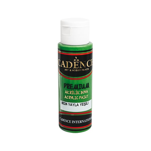 Akrylová farba CADENCE Premium, zelená, 70 ml