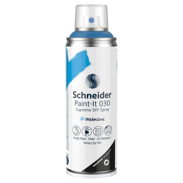 Akrylový sprej Schneider 200 ml Paint-It 030 - modrá metalická