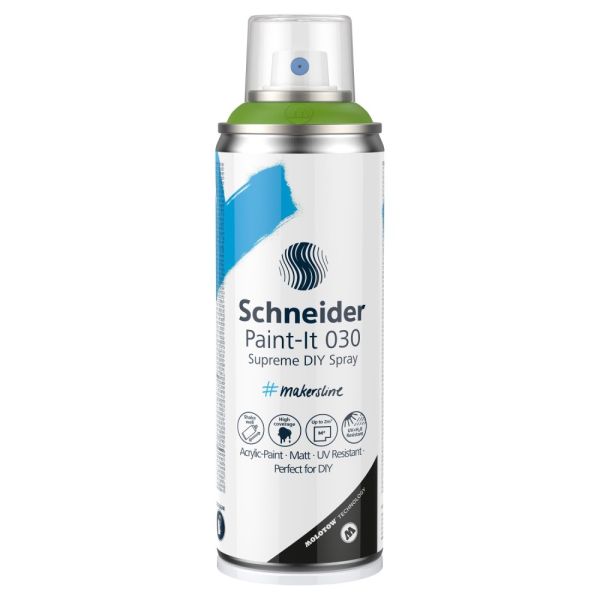 Akrylový sprej Schneider 200 ml Paint-It 030 - zelený