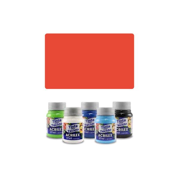 ACR Farba na textil 37ml, Live Red