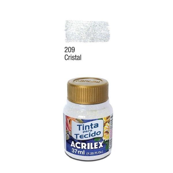 ACR Farba na textil 37ml, Glitter Crystal