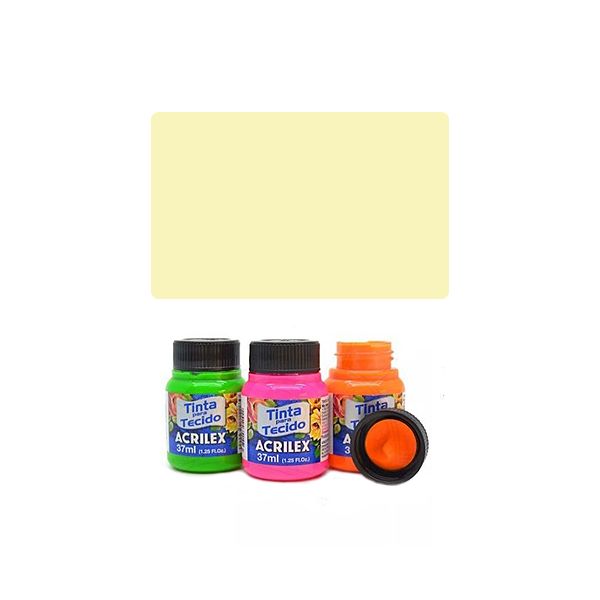 ACR Farba na textil 37ml, Baby Yellow 808